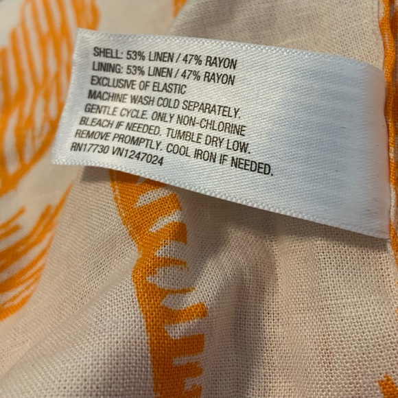 Future Collective Pleated Asymmetrical One Shoulder Bralette Top Orange Tropical - Picture 6 of 7